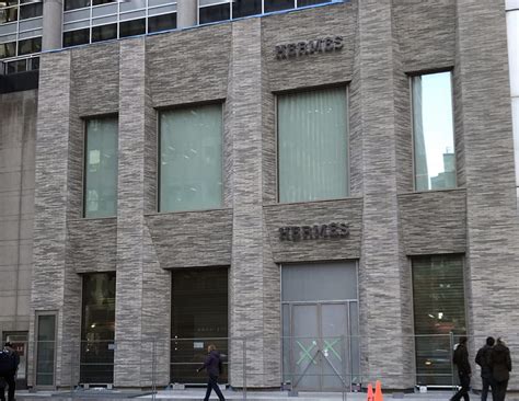 hermes facade bloor street|new yorkville hermes flagship.